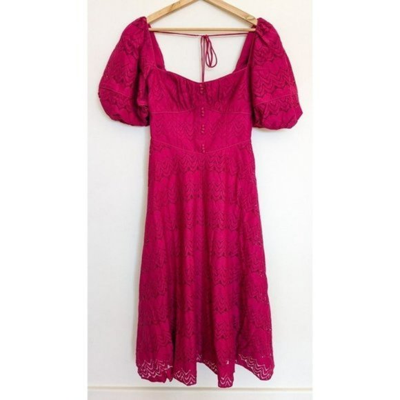 BNWT Acler Stapleton Dress Fchia Pink Size  8 - Picture 3 of 14